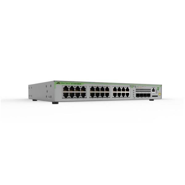 Allied Telesis GS970M Gestito L3 Gigabit Ethernet [10/100/1000] 1U Grigio (L2 +M 24 X TX GB P + 4 XCOMBO - 990-005794-50 IN)Allied TelesisAT-GS970M/28PS-50