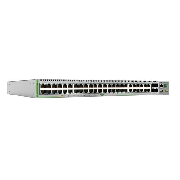 Allied Telesis AT-GS980MX/52PSM-50 switch di rete Gestito L3 10G Ethernet [100/1000/10000] Supporto Power over Ethernet [PoE] Grigio (L3 STACKSWITCH 40X10/100/1000-T - 4XSFP+ PORT 1SINGLEFIXED PSU EU)Allied Telesis0767035218434AT-GS980MX/52PSM-50