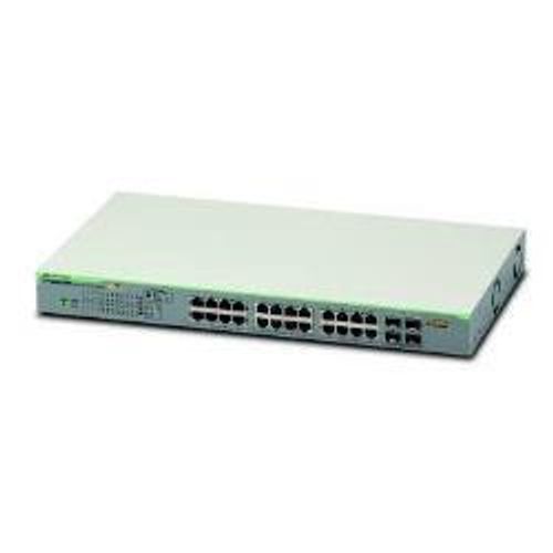 Allied Telesis AT-GS950/28PSV2-50 switch di rete Non gestito Gigabit Ethernet [10/100/1000] Supporto Power over Ethernet [PoE] Grigio (GIGABIT WEBSMART SWITCH 24X - 10/100/1000-T POE+ 4X SFP PORTS)Allied Telesis0767035219233AT-GS950/28PSV2-50