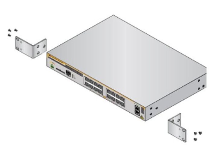 Allied Telesis AT-RKMT-J13 Grigio Metallo (Allied Telesis AT-RKMT-J13 - Rack mounting kit - for AT x230, x330, CentreCOM AT-GS970EMX/20, GS970EMX/28, x230-18, x230-28, x230L-17, x330-28)Allied TelesisAT-RKMT-J13