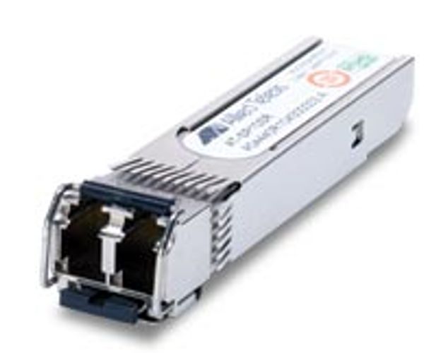 Allied Telesis AT-SP10SR modulo del ricetrasmettitore di rete Fibra ottica 10300 Mbit/s SFP+ 850 nm (Allied Telesis AT SP10SR - SFP+ transceiver module - 10GbE - 10GBase-SR - LC multi-mode - up to 300 m - 850 nm - for AT x240, CentreCOM AT-GS970EMX/5...