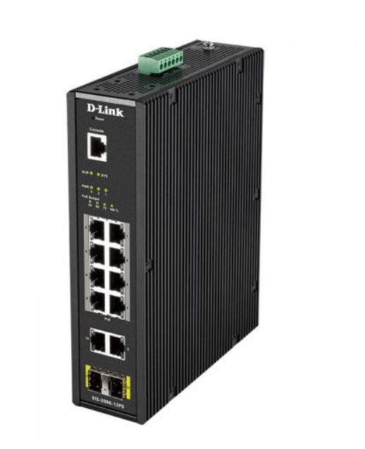 D-Link DIS-200G-12PS switch di rete Gestito L2 Gigabit Ethernet [10/100/1000] Supporto Power over Ethernet [PoE]