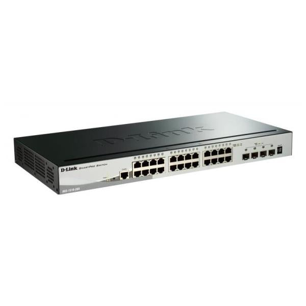 D-Link DGS-1510 Gestito L3 Gigabit Ethernet [10/100/1000] Nero (28-PORT SMART SWITCH - GIGABIT STACKABLE 4X SFP+)D-linkDGS-1510-28X/E