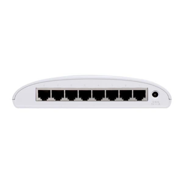 D-Link DGS-1008D/E switch di rete Non gestito Gigabit Ethernet [10/100/1000] Bianco (D-Link DGS 1008D - Switch - 8 x 10/100/1000 - desktop)D-linkDGS-1008D
