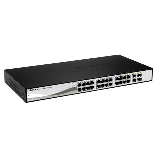 D-Link DGS-1210-48 switch di rete Gestito L2 Gigabit Ethernet [10/100/1000] 1U Nero (D-Link Switch DGS-1210-48/E 48xGBit/4xSFP 19 Managed)D-linkDGS-1210-48/E
