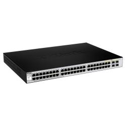 D-Link DGS-1210-48 switch di rete Gestito L2 Gigabit Ethernet [10/100/1000] 1U Nero (D-Link Switch DGS-1210-48/E 48xGBit/4xSFP 19 Managed)D-linkDGS-1210-48/E