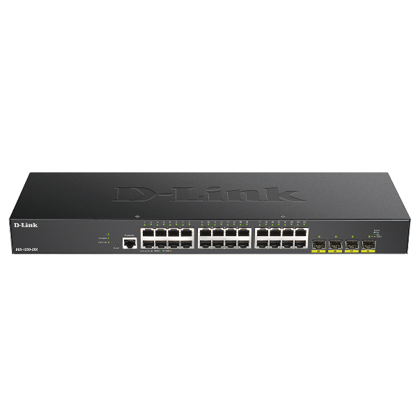 D-Link DGS-1250-28X Gestito L3 Gigabit Ethernet [10/100/1000] Nero (D-Link DGS 1250-28X - switch - 28 port)D-linkDGS-1250-28X/E