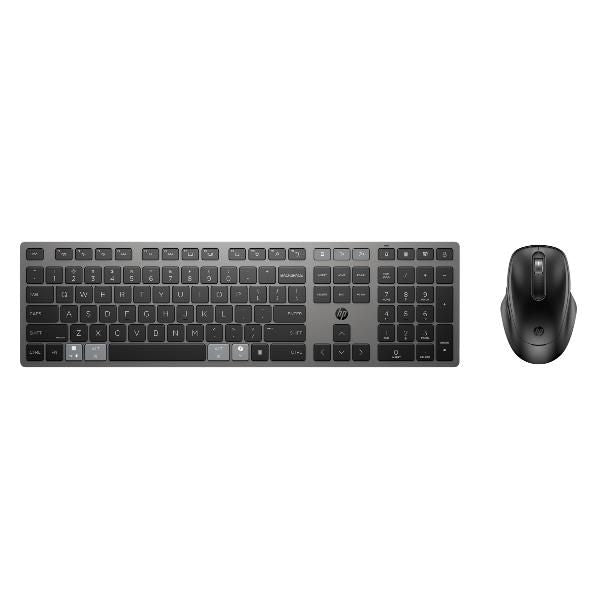 HP Combinazione di tastiera e mouse wireless ricaricabili multidispositivo 720 (720 Multi Rchrgbl WLS KB MS - Warranty: 3M)Hp9T5A9AA#ABZ