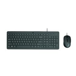 HP Tastiera e mouse 150 Wired (150 Wired Mouse and Keyboar - Warranty: 3M)Hp240J7AA#ABZ