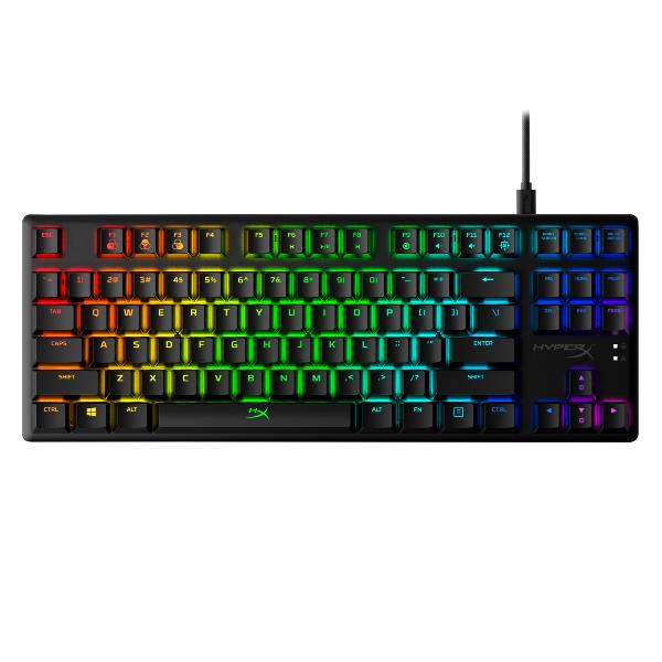 HyperX Alloy Origins Core  Tastiera meccanica da gaming  HX Red [layout USA] (^HYPERX ALLOY ORIGINS HX-KB7RDX-US) - Versione UKHp4P5P3AA#ABA