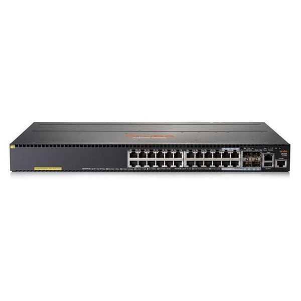 HPE Aruba Networking 2930M 24G PoE+ 1-slot Switch (HPE Aruba 2930M 24G POE+ 1-Slot - Switch - L3 - Managed - 20 x 10/100/1000 [PoE+] + 4 x combo Gigabit SFP - rack-mountable - PoE+ [720 W])HpJL320A