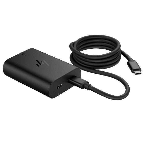 HP Caricabatterie per laptop USB-C GaN da 65 W (HP - Adattatore di alimentazione USB-C - 115/230 V c.a. V - 65 Watt - connettori di uscita 2 - Italia)Hp600Q8UT#ABZ