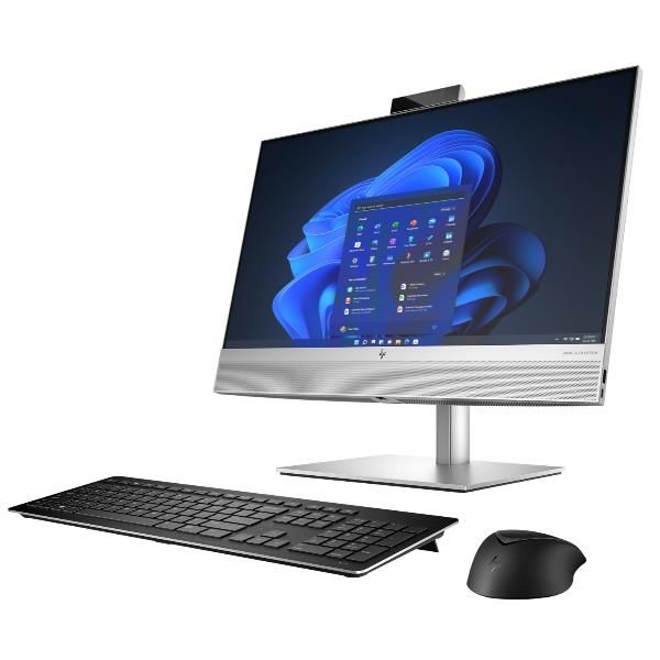 HP EliteOne 840 G9 All-in-One PC Wolf Pro Security Edition Intel Core i7 60,5 cm [23.8] 1920 x 1080 Pixel PC All-in-one 16 GB DDR5-SDRAM 512 GB SSD Windows 11 Pro Wi-Fi 6E [802.11ax] Argento (HP EliteOne 840 G9 - All-in-one Core i7 i7-14700 / fino a ...