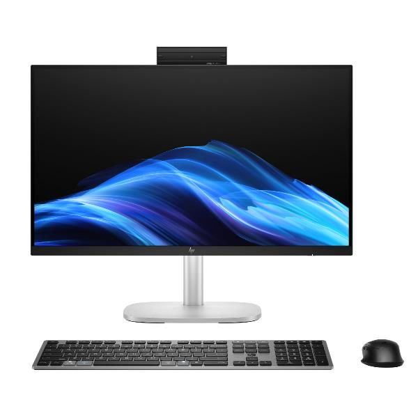 HP EliteStudio 8 G1i AI Wolf Pro Security Edition Intel Core Ultra 5 235 68,6 cm [27] 2560 x 1440 Pixel PC All-in-one 16 GB DDR5-SDRAM 512 GB SSD Windows 11 Pro Wi-Fi 7 [802.11be] AI PC Argento (HP EliteStudio 8 G1i AI - AI PC - All-in-one Core Ultra...