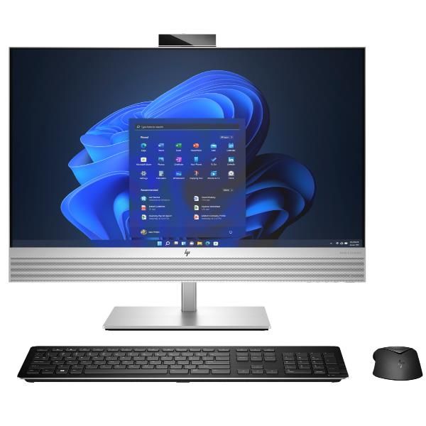 HP EliteOne 870 G9 All-in-One PC Wolf Pro Security Edition Intel Core i7 68,6 cm [27] 1920 x 1080 Pixel PC All-in-one 16 GB DDR5-SDRAM 512 GB SSD Windows 11 Pro Wi-Fi 6E [802.11ax] Argento (HP EliteOne 870 G9 - All-in-one Core i7 i7-14700 / fino a 5....