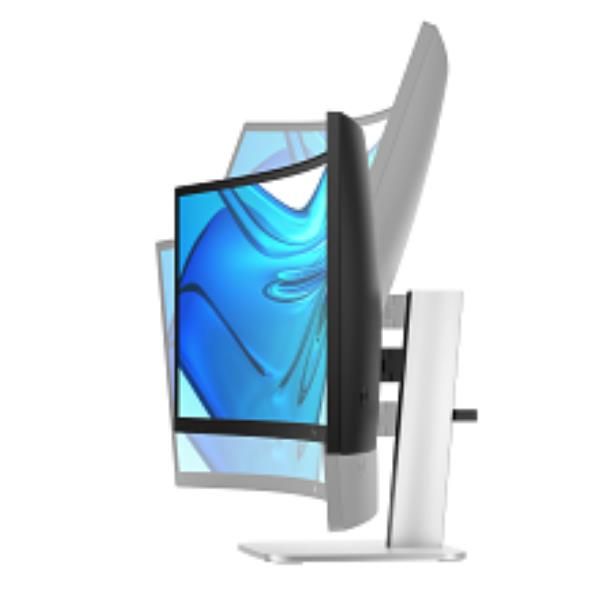 HP Series 5 Pro Monitor per videoconferenze serie 5 Pro 49 DQHD  549pm (HP 549pm - Series 5 Pro - monitor a LED - curvato - 49 - 5120 x 1440 Dual Quad HD @ 165 Hz - VA - 400 cd/m? - 4000:1 - 5 ms - HDMI, DisplayPort, USB-C - nero, argento [supporto])...