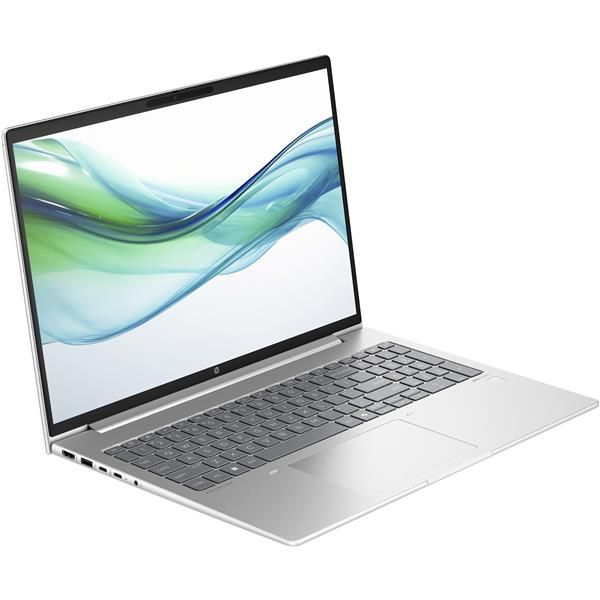 HP ProBook 460 G11 Intel Core Ultra 7 155U Computer portatile 40,6 cm [16] WUXGA 32 GB DDR5-SDRAM 512 GB SSD Wi-Fi 6E [802.11ax] Windows 11 Pro AI PC Argento (HP ProBook 460 G11 Notebook - AI PC - Intel Core Ultra 7 - 155U / fino a 4.8 GHz - Win 11 P...