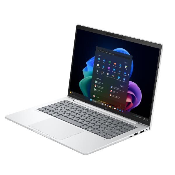 HP EliteBook 8 G1i 14 inch Notebook AI PC Wolf Pro Security Edition Intel Core Ultra 5 225U Computer portatile 35,6 cm [14] WUXGA 16 GB DDR5-SDRAM 512 GB SSD Wi-Fi 6E [802.11ax] Windows 11 Pro Argento (HP EliteBook 8 G1i Notebook - AI PC - design del...