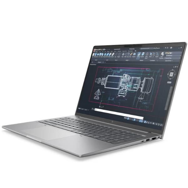 HP ZBook 8 G1i 16 inch Mobile Workstation PC Wolf Pro Security Edition Intel Core Ultra 9 285H 40,6 cm [16] WUXGA 32 GB DDR5-SDRAM 1 TB SSD NVIDIA RTX 500 Ada Wi-Fi 7 [802.11be] Windows 11 Pro AI Workstation, AI PC Argento (HP ZBook 8 G1i Mobile Work...