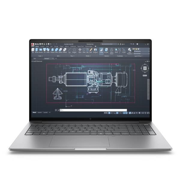 HP ZBook 8 G1i 16 inch Mobile Workstation PC Wolf Pro Security Edition Intel Core Ultra 7 255H 40,6 cm [16] WUXGA 16 GB DDR5-SDRAM 512 GB SSD NVIDIA RTX 500 Ada Wi-Fi 7 [802.11be] Windows 11 Pro AI Workstation, AI PC Argento (HP ZBook 8 G1i Mobile Wo...