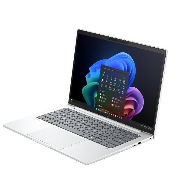 HP EliteBook 8 G1a Next Gen AI PC Wolf Pro Security Edition Copilot+ PC AMD Ryzen AI 7 350 Computer portatile 35,6 cm [14] WUXGA 16 GB DDR5-SDRAM 512 GB SSD Wi-Fi 7 [802.11be] Windows 11 Pro Argento (HP EliteBook 8 G1a Notebook Next Gen AI - Copilot+...