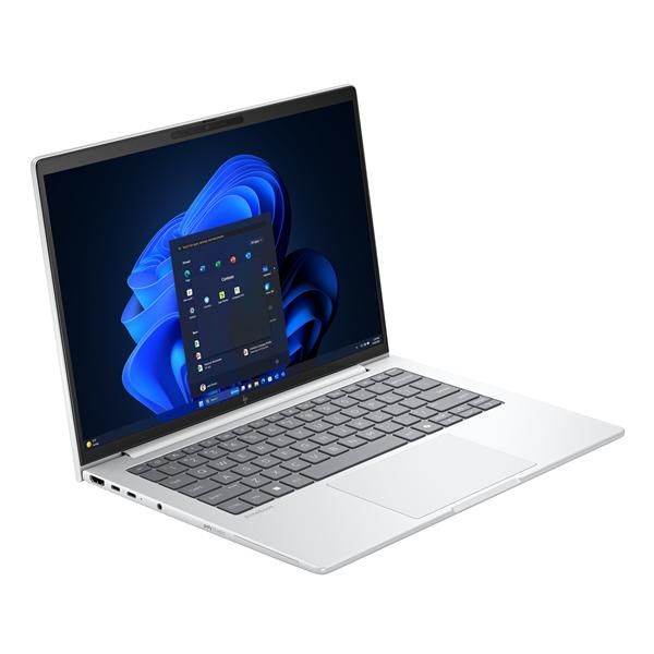 HP EliteBook 8 G1i AI PC Wolf Pro Security Edition Intel Core Ultra 5 225U Computer portatile 35,6 cm [14] WUXGA 24 GB DDR5-SDRAM 512 GB SSD Wi-Fi 6E [802.11ax] Windows 11 Pro Argento (HP EliteBook 8 G1i Notebook AI - AI PC - design della cerniera a ...