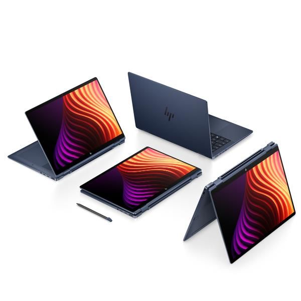 HP EliteBook X Flip G2i 14 inch Notebook Next Gen AI PC Wolf Pro Security Edition Copilot+ PC Intel Core Ultra X7 358H Ibrido [2 in 1] 35,6 cm [14] Touch screen 3K 32 GB LPDDR5x-SDRAM 1 TB SSD Wi-Fi 7 [802.11be] Windows 11 Pro Blu (HP EliteBook X Fli...