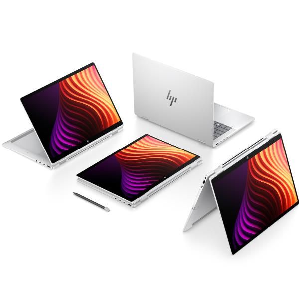 HP EliteBook X Flip G2i 14 inch Notebook Next Gen AI PC Wolf Pro Security Edition Copilot+ PC Intel Core Ultra 5 325 Ibrido [2 in 1] 35,6 cm [14] Touch screen WUXGA 16 GB LPDDR5x-SDRAM 512 GB SSD Wi-Fi 7 [802.11be] Windows 11 Pro Argento (HP EliteBoo...
