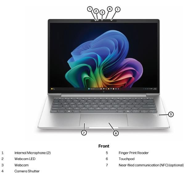 HP EliteBook 6 G2a 14 inch Notebook Next Gen AI PC Wolf Pro Security Edition AMD Ryzen AI 7 Computer portatile 35,6 cm [14] WUXGA 24 GB DDR5-SDRAM 512 GB SSD Wi-Fi 7 [802.11be] Windows 11 Pro Argento (HP EliteBook 6 G2a Notebook Next Gen AI - AI PC -...