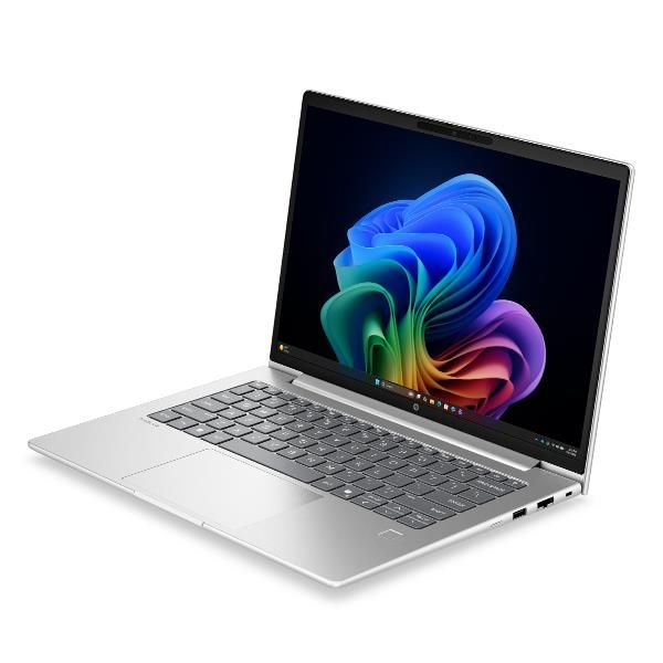 HP DP9J9AT laptop Copilot+ PC AMD Ryzen AI 7 445 Computer portatile 35,6 cm [14] WUXGA 16 GB DDR5-SDRAM 512 GB SSD Wi-Fi 7 [802.11be] Windows 11 Pro Argento (HP ProBook 4 G2a Notebook Next Gen AI - Copilot+ PC - design della cerniera a 177 gradi - AM...