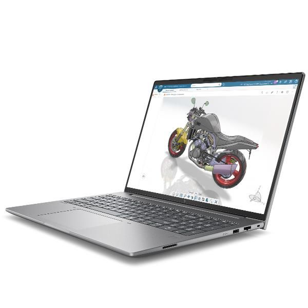 HP DK1L1ET laptop Copilot+ PC Intel Core Ultra 7 356H 40,6 cm [16] WUXGA 32 GB DDR5-SDRAM 1 TB SSD NVIDIA RTX PRO 1000 Blackwell Wi-Fi 7 [802.11be] Windows 11 Pro AI Workstation, AI PC Argento (HP ZBook X G2i Mobile Workstation - AI Workstation, AI P...