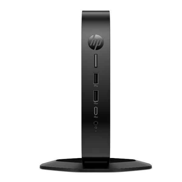 HP ProDesk 5 G1i - Thin client - USFF 1 x N-series N97 / fino a 3.6 GHz - RAM 8 GB - flash 64 GB - eMMC - UHD Graphics - Gigabit Ethernet, IEEE 802.11ax [Wi-Fi 6E], Bluetooth 5.3 - 11 IoT Enterprise 2024 LTSC -monitor: nessuno - tastiera: italianaHpD...