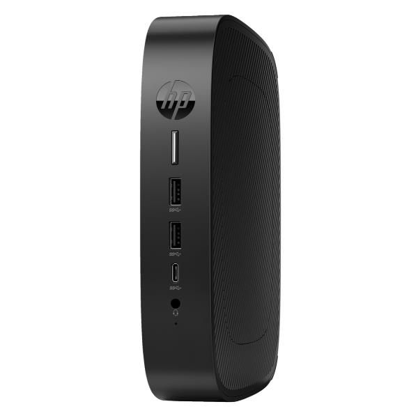 HP Elite t655 Bundle Windows 10 IoT Enterprise 1,12 kg R2314 (HP Elite t655 - Thin client - SFF 1 x Ryzen Embedded R2314 / fino a 3.5 GHz - RAM 8 GB - flash 64 GB - eMMC - Radeon Graphics - Gigabit Ethernet, Bluetooth 5.2, IEEE 802.11ax [Wi-Fi 6] - W...
