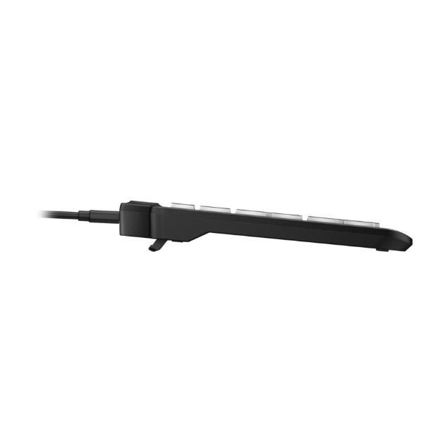 HP Tastiera cablata retroilluminata multidispositivo 405 (HP 405 - Tastiera - multi dispositivo - 65% - compact - retroilluminato - USB - italiana - nero)Hp7N7C1AA#ABZ