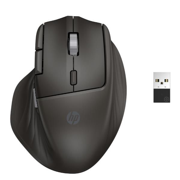 HP Mouse wireless 785M a scrolling ultraveloce (HP 785M - Mouse - right-handed - optical - 6 buttons - wireless - Bluetooth, 2.4 GHz - USB wireless receiver - black)HpB8YX4AA#ABB