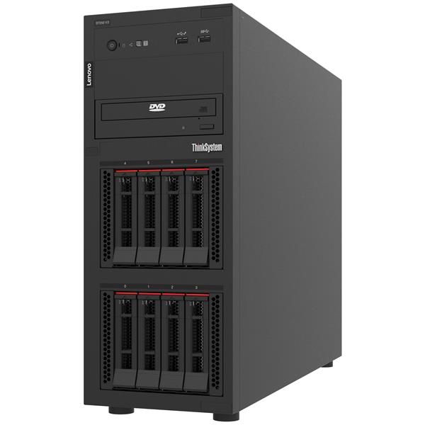 Lenovo ThinkSystem ST250 V3 server Tower Intel Xeon 6353P 2,7 GHz 16 GB DDR5-SDRAM 800 W (Lenovo ThinkSystem ST250 V3 7DCE - Server - tower 4U - 1 via - 1 x Xeon 6353P / fino a 5.4 GHz - RAM 16 GB - hot-swap 3.5 baia[e] - nessun HDD - Matrox G200 - G...
