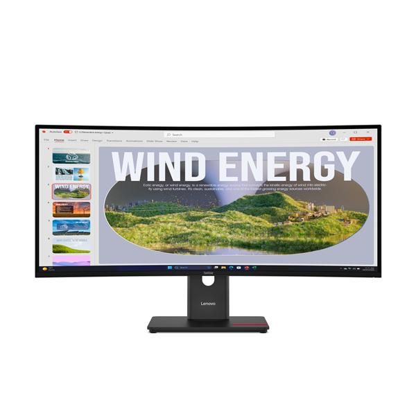 Lenovo ThinkVision T34WD-40 Monitor (Lenovo ThinkVision T34WD-40 UWQHD/USB-C 34Monitor. WARRANTY: 3YR CCR)Lenovo64AEGAT1EU