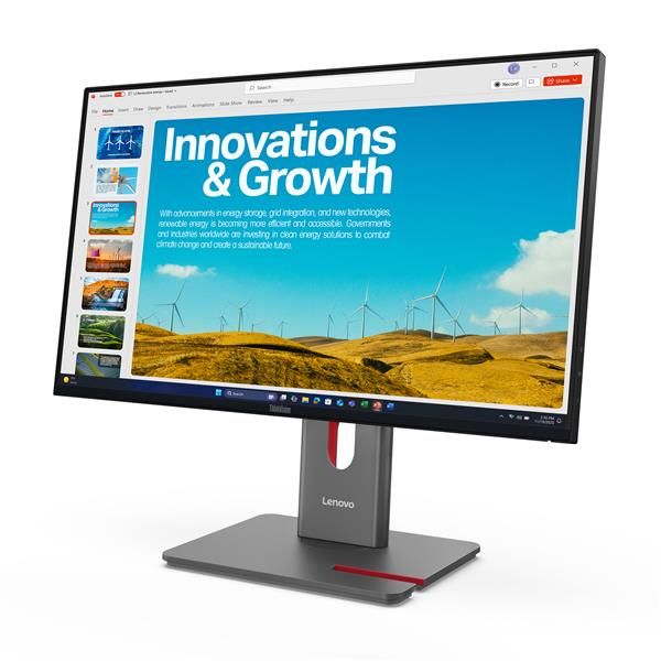 Lenovo ThinkVision P24QD-40 Monitor (ThinkVision P24QD-40 23.8 inch Monitor)Lenovo64B1GAT1EU