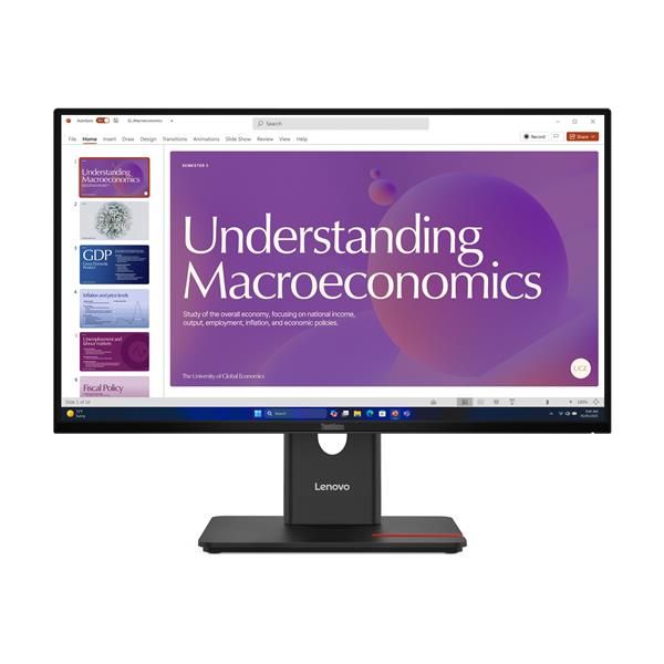 Lenovo ThinkVision T24D-40 Monitor (Lenovo ThinkVision T24D-40 - LED-Monitor - 61 cm [23,8] [64B9GAT1EU])Lenovo019815672568464B9GAT1EU