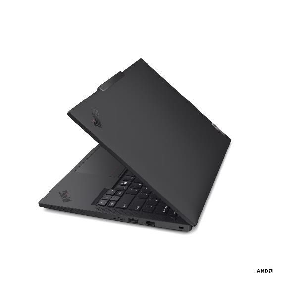 Lenovo ThinkPad T14 Gen 6 [AMD] Copilot+ PC AMD Ryzen AI 7 350 Computer portatile 35,6 cm [14] WUXGA 32 GB DDR5-SDRAM 1 TB SSD Wi-Fi 7 [802.11be] Windows 11 Pro Italiano Nero (Lenovo ThinkPad T14 Gen 6 21QJ - Copilot+ PC - design della cerniera a 180...