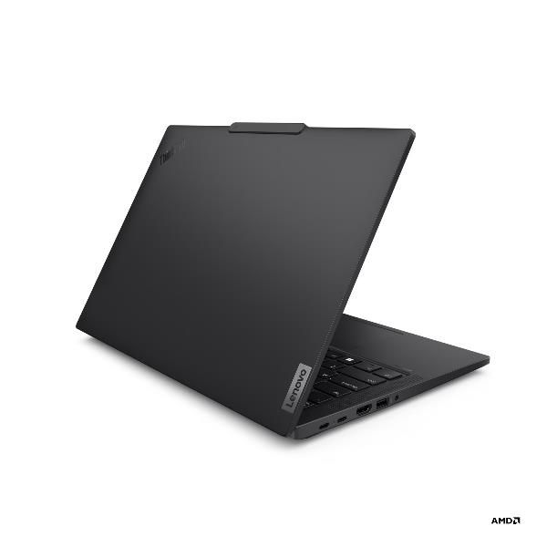 Lenovo ThinkPad T14 Gen 6 [AMD] Copilot+ PC AMD Ryzen AI 7 350 Computer portatile 35,6 cm [14] WUXGA 32 GB DDR5-SDRAM 1 TB SSD Wi-Fi 7 [802.11be] Windows 11 Pro Italiano Nero (Lenovo ThinkPad T14 Gen 6 21QJ - Copilot+ PC - design della cerniera a 180...