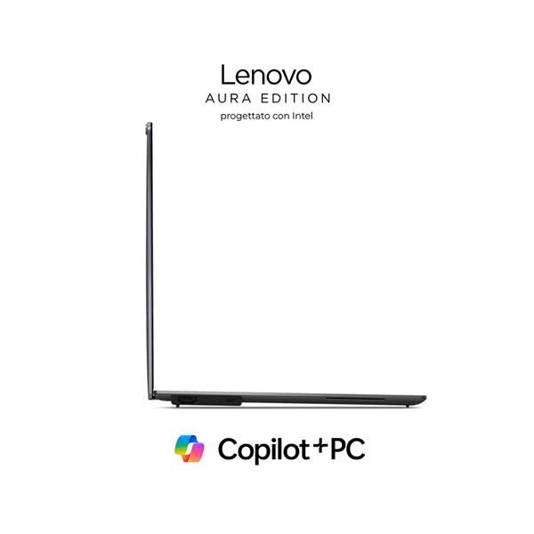 Lenovo ThinkPad X9-15 Gen 1 Copilot+ PC Intel Core Ultra 7 258V Computer portatile 38,9 cm [15.3] 2.8K 32 GB LPDDR5x-SDRAM 1 TB SSD Wi-Fi 7 [802.11be] Windows 11 Pro Italiano Grigio (ThinkPad X9-15 G1, Intel? Core? Ultra 7 258V [LPE-cores up to 3.70G...