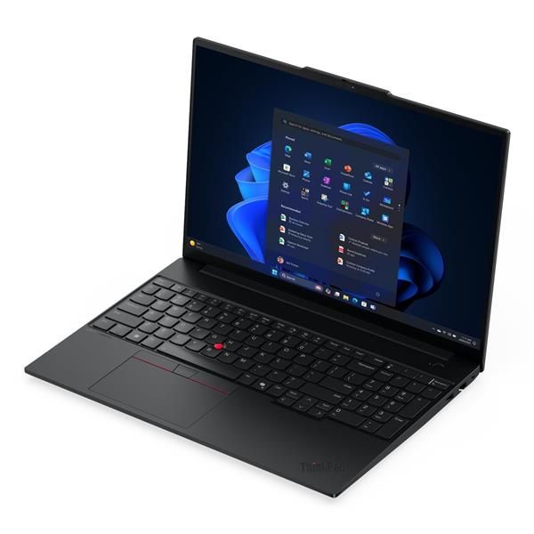 Lenovo ThinkPad E16 Gen 3 [Intel] Intel Core Ultra 5 225U Computer portatile 40,6 cm [16] WUXGA 16 GB DDR5-SDRAM 512 GB SSD Wi-Fi 6E [802.11ax] Windows 11 Pro Italiano Nero (Lenovo ThinkPad E16 Gen 3 21SR - AI PC - design della cerniera a 180 gradi -...