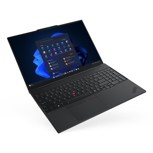 Lenovo ThinkPad E16 Gen 3 [Intel] Intel Core Ultra 5 225U Computer portatile 40,6 cm [16] WUXGA 16 GB DDR5-SDRAM 512 GB SSD Wi-Fi 6E [802.11ax] Windows 11 Pro Italiano Nero (Lenovo ThinkPad E16 Gen 3 21SR - AI PC - design della cerniera a 180 gradi -...