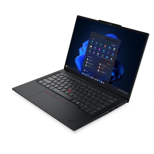 Lenovo ThinkPad E14 Gen 7 [Intel] Copilot+ PC Intel Core Ultra 7 258V Computer portatile 35,6 cm [14] WUXGA 32 GB LPDDR5x-SDRAM 1 TB SSD Wi-Fi 6E [802.11ax] Windows 11 Pro Italiano Nero (Lenovo ThinkPad E14 Gen 7 21U2 - Design della cerniera a 180 gr...