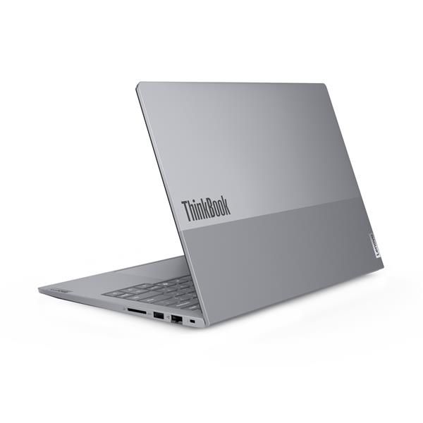 Lenovo ThinkBook 14 G8 IAL Intel Core Ultra 9 185H Computer portatile 35,6 cm [14] WUXGA 16 GB DDR5-SDRAM 512 GB SSD Wi-Fi 6E [802.11ax] Windows 11 Pro Italiano Grigio (Lenovo ThinkBook 14 G8 IAL 21SJ - AI PC - design della cerniera a 180 gradi - Int...