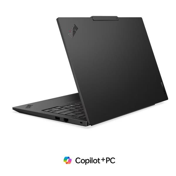 Lenovo ThinkPad E14 Gen 8 21Y6 - Copilot+ PC - Intel Core Ultra 7 - 355 / fino a 4.7 GHz - Win 11 Pro - Intel Graphics - 32 GB RAM - 1 TB SSD TCG Opal Encryption 2, NVMe - 14 IPS 1920 x 1200 - Gigabit Ethernet - Wi-Fi 7, Bluetooth - nero - tast: ital...