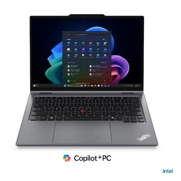 Lenovo ThinkPad X1 2-in-1 Gen 11 21V9 - Aura Edition - Copilot+ PC - design ruotabile - Intel Core Ultra 7 - 355 / fino a 4.7 GHz - Evo - Win 11 Pro - Intel Graphics - 32 GB RAM - 1 TB SSD TCG Opal Encryption 2, NVMe - 14 OLED touchscreen 2880 x 1800...