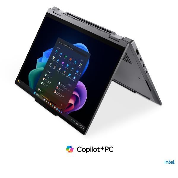 Lenovo ThinkPad X1 2-in-1 Gen 11 21V9 - Aura Edition - Copilot+ PC - design ruotabile - Intel Core Ultra 7 - 355 / fino a 4.7 GHz - Evo - Win 11 Pro - Intel Graphics - 32 GB RAM - 1 TB SSD TCG Opal Encryption 2, NVMe - 14 OLED touchscreen 2880 x 1800...