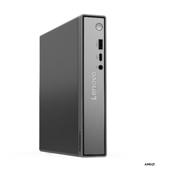 Lenovo ThinkCentre neo 55q Gen 6 AMD Ryzen 5 220 8 GB DDR5-SDRAM 512 GB SSD Windows 11 Pro Mini PC Nero (ThinkCentre neo 55q Gen 6, AMD Ryzen? 5 220 [3.20GHz, 16MB], W11P64 EMEA WE [EN/FR/DE/IT/NL], 8.0GB, 1x512GB SSD M.2 2280 PCIe Gen4 TLC Opal, AMD...